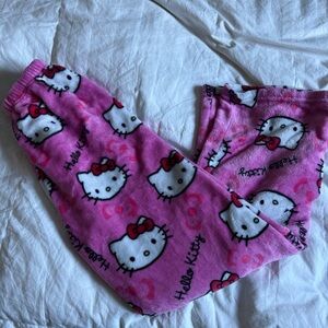 Hello Kitty Pink Pajama Bottoms for Kids